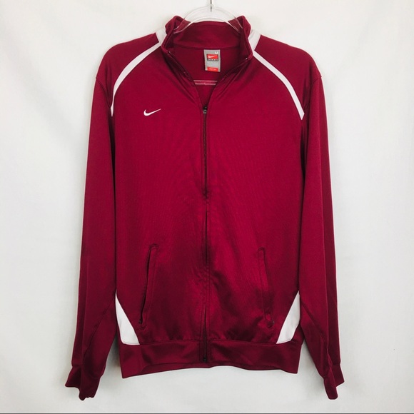 Nike Jackets & Blazers - Nike | Dri-fit Team Warmup Jacket Maroon M